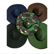 Wide farmer's hat / mexiko hat / plain farmer's hat / striped farmer's hat / hat