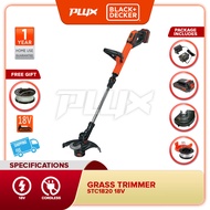 BLACK &amp; DECKER STC1820EPCF 18V 2.0 Ah 28cm Cordless Grass Trimmer STC1820  mesin rumput bateri