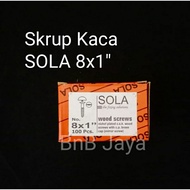 Sola 8x1 Glass Screw