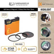 K&F KNF Magnetic Black Mist 1/8 Soft Diffusion NanoX Filter 72mm