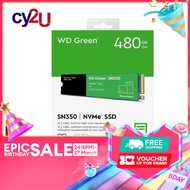Western Digital WD Green SN350 480GB M.2 2280 PCIe NVMe SSD
