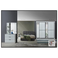 🔥100% Melamine 🔥Almari Baju TH Wardrobe 5 / 6 X 8FT TH1002