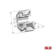 INA NATR 17 PP A Yoke Type Track Roller