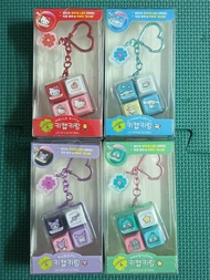 韓版 Sanrio Characters Led Keycap Keyring 4鍵盤鎖匙扣 Hello Kitty,玉桂狗,Kuromi,Hangyodon 水怪