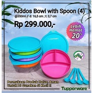 Tupperware Dannis Bowl 350ml (4Sets) Children's Lunch Box