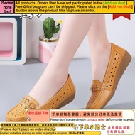 KY/🏅Cartelo Crocodile（CARTELO）Genuine Leather Doug Shoes Summer Daily Mom Shoes Comfort and Casual W