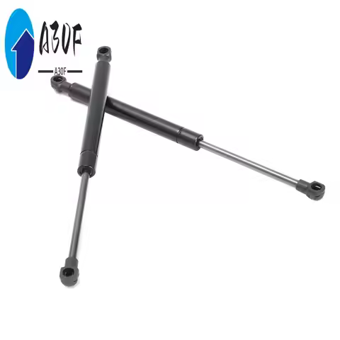 A30F-2Pcs Car Front Bonnet Hood Gas Lift Support Shock Struts Black For Bmw E60 E61 525I 528I 530I 5