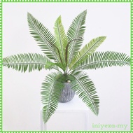 [IniyexaMY] 1 Bunch Artificial Cycas Palm Leaves Fake Cycas Palm Tree Branch Cycas Fern Leaf