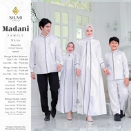 Silmi SILMI Madani Family Warna Putih Gamis Putih Bahan Katun Baju Couple Muslim Busui BEST SELLERRR