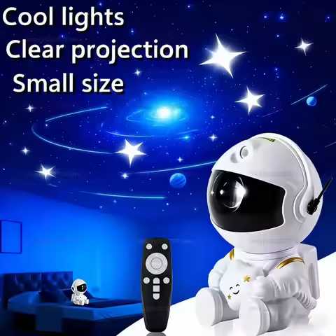 NEW 2026 Projector Light Starry Sky Aurora Astronaut Space Projector Nebula Nebula Ceiling Bedroom H
