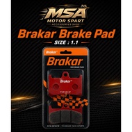 Brakar Brake Pad SBP Front MT07 MT09