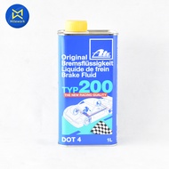 น้ำมันเบรค ATE SUPER BLUE RACING DOT4(1L) (TYP 200) (สินค้าได้รับตามรูปที่แสดง)