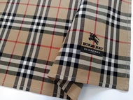 Burberry 復古手帕 Nova Check 格紋 棕色 19 x 19 英吋