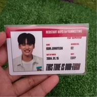 JUNHYEON ID CARD [ TIOT, JUNHYEON BOYS PLANET, KEUM JUNHYEON] PHOTOCARD BOYSPLANET, TIOT