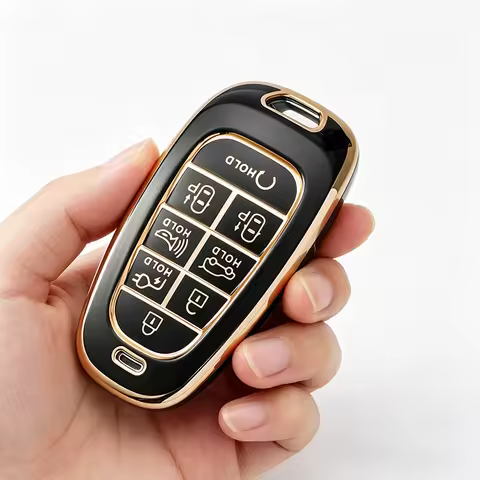 8 Buttons TPU Car Key Case Cover for Hyundai Tucson Sonata 2020 Grandeur 2020 Sonata Sel Ev 6 Ev 8 I