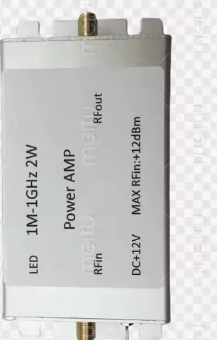 1M-1000MHz 2W amplifier HF FM VHF UHF Frequency Modulation Transmitting Broadband RF Power Amplifier