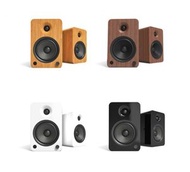 Kanto - [4色可選] YU6 有源 200W 主動式 Wireless 藍牙書架喇叭 黑色｜RCA、 3.5mm AUX、Sub OUT、D類放大器