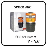 Spool Microphone Vocal kabel dan wireless - Spul Mic 30 mm V - NU