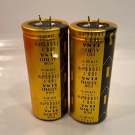 Audio Capacitor Gold Color 50V 63V 80V 100V 10000UF 15000UF 22000UF