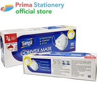 SENSI CONVEX MASK 4PLY EARLOOP /20 4-PLY 3D MASK EQUIVALENT TO N95 KN95