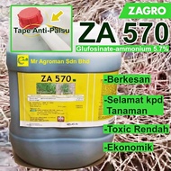 20L ZA 570 Glufosinate Ammonium 5.7% Racun Rumput Rumpai Sambau Basta ZA570