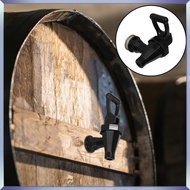 📎 Taps Air Hitam PP Plastik untuk Minuman Tong Susu Teh 1Pcs