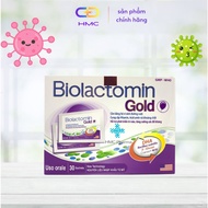 Biolactomin GOLD -Men Probiotics Probiotics Box Of 30 Packs - Stimulate Digestion To Balance Intestinal Microbiota (Purple)