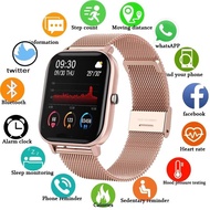 LIGE 2021 New Full touch screen Smart Watch Woman Sport Heart Rate Monitor Waterproof Fitness Smart Watches Men Women Sm