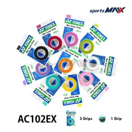 Yonex Badminton Racket Tennis Model AC102EX Grip Roll (Pack Of 3 Pieces/Sold Separately 1 Piece) Han