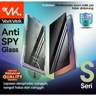 LAYAR VarkVerk(Easy 05) Easy install Anti SPY For Samsung S22 S23 S22 Plus S23 Plus S24 S24 Plus S24