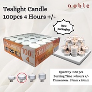 Tealight Candle 100pcs (4hrs±) [High Quality]