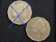 英女王澳洲 2001 年 50 分紀念幣共 1枚, 紀念澳洲聯邦成立一百週年