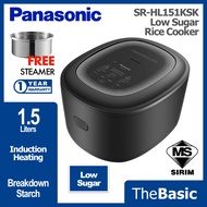 PANASONIC 1.5L Healthy Low Sugar Induction Heater IH Rice Cooker ( SR-HL151KSK / SR-HL151 )