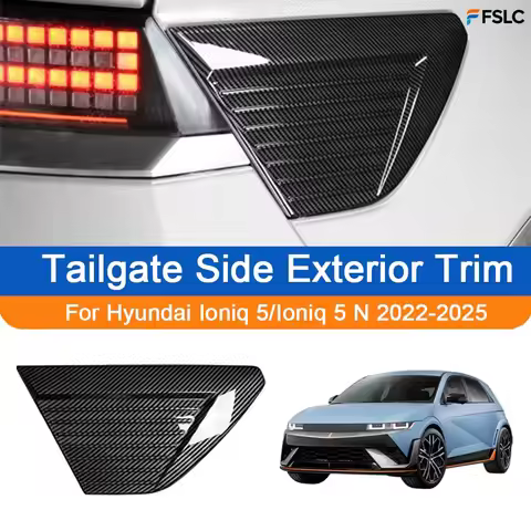 Car Decoration Tailgate Side Exterior Trim For Hyundai Ioniq 5/Ioniq 5 N 2022-2025 Cars Accessories 