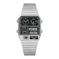 [Powermatic] Citizen JG2101-78E Ana-Digi Men's Analog / Digital Watch - Silver