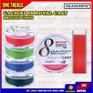 Seahawk Gachiri 8x royal cast braided line