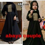 Jual Abaya Arab Saudi Hitam Turkey Busana Muslim Couple Ibu Dan Anak