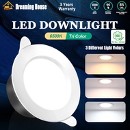 Tricolor LED Ceiling LightUltra Thin LED Ceiling Light Light 3500K/4000K/6500K Selectable Downlight