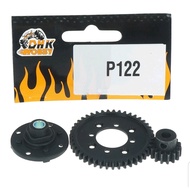 DHK 1/8 RC Car Parts P122 DHK Hobby Metal Central Diff Gear 43T 1/10 1/8 8381, 8384 & 8383.