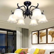 ST-🚢Living Room ChandelierLEDAmerican Simple Style Home Decoration Lamps Ceiling Nordic Bedroom Light Atmospheric Study
