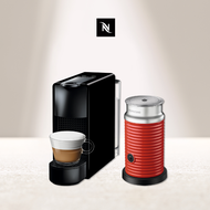 Nespresso Essenza Mini 奶泡機組合｜鋼琴黑 (奶泡機可選色)