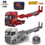 HUINA 1501 770S 1/18 RC Semi Truck Trailer 2.4G Scania 19CH RC Engineering Trailer Truck RC Car Mode