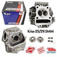 KRISS110/KRISS LEO RACING HEAD SET 25/29.5MM 27/31MM WITH VALVE LEO RACING HEAD