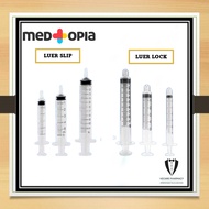 DISPOSABLE SYRINGE 3ML & 5ML & 10ML (LUER LOCK/LUER SLIP)