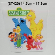 ST420- sesame READYSTOCK Iron on sticker/ Heat transfer sticker