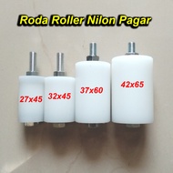 Roda Nilon / Roller Pintu Pagar Stainless bearing baru / Roller gerbang anti bising