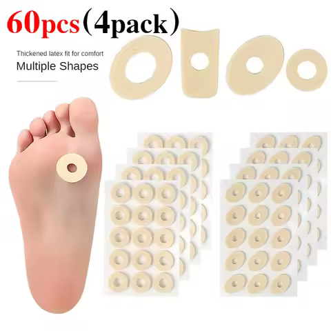 60pcs Callus Cushions for Feet Bottom SelfAdhesive Corn Remover Pads Corn Patches for Foot Toes Blis