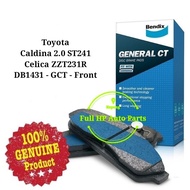 Bendix DB1431GCT Front Brake Pad - Toyota Caldina 2.0 ST241/ Celica ZZT231R/ Altezza GXE10/SXE10
