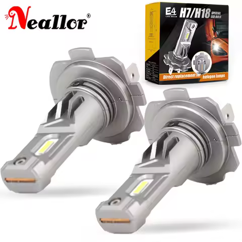 2x H7 Led Canbus No Error Headlights White Lights Diode Bulb 12v Powerful Car Driving Running Lamp F