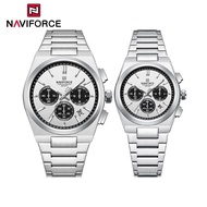 NAVIFORCE Watch Women Men Fashion Casual Couple Watch Waterproof Watch Original Stainless Steel Quar